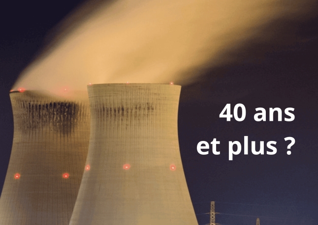 L'allongement de la durée de fonctionnement des centrales nucléaires au-delà de 40 ans : donnez votre avis !