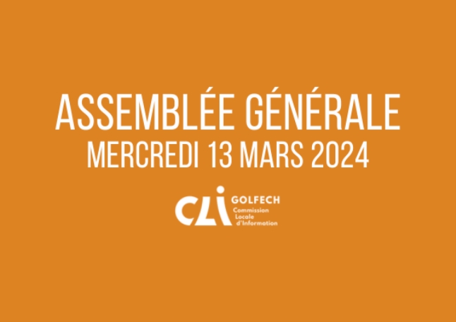 Assemblée Générale de la CLI de Golfech - mercredi 13 mars après-midi